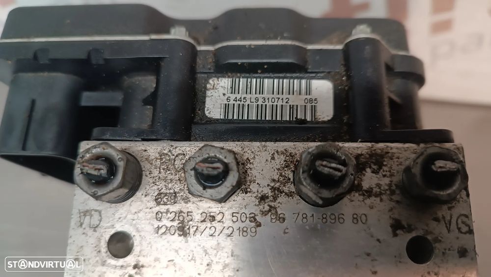 ABS PEUGEOT 508 / CITROEN DS5 REF: 9678189680 02652525023 9804790480 - 5