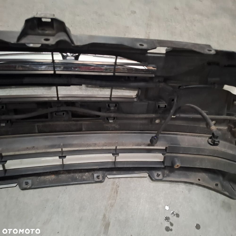 MITSUBISHI OUTLANDER III 3 15- LIFT ZDERZAK PRZÓD KOMPLETNY CHROMY x42 czarny w kolor demontaz - 18