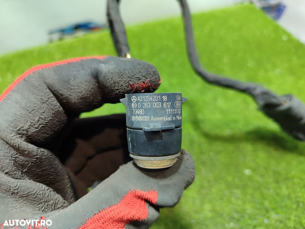 SENZORI PARCARE FATA + INSTALATIE MERCEDES BENZ C250 W204 C-Class 2011 2.1 DIESEL (Sedan) COD OEM A0001534524 / A2125420118 / 0263003616 / 2007-2015 - 8