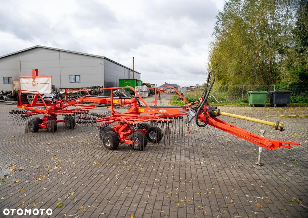 Kuhn ZGRABIARKA GA 6632 ZGRABIARKA KUHN Zapraszam Posiadam wiele maszyn Ciagnik Prasa Kosiarka - 22