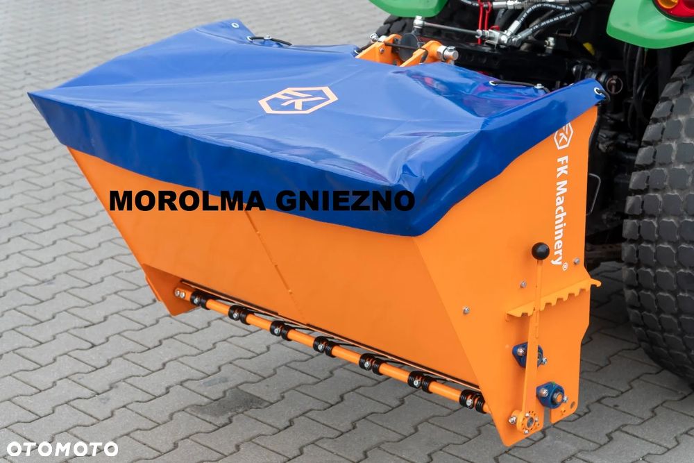 Posypywarka solarka samozaładowcza FK MACHINERY SAND MASTER/SAND PADAWAN 1,2 m–2,4 m – profesjonalna posypywarka drogowa do soli i piasku - 3