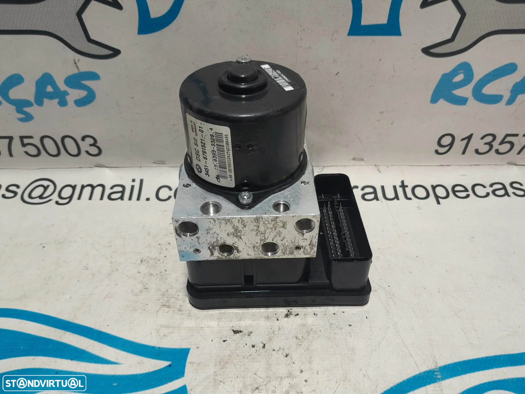 ABS MODULO BLOCO HIDRAULICO BMW SERIE 1 E87 2.0 16V 122CV M47D20 204D4 10039933284 6791521 - 7