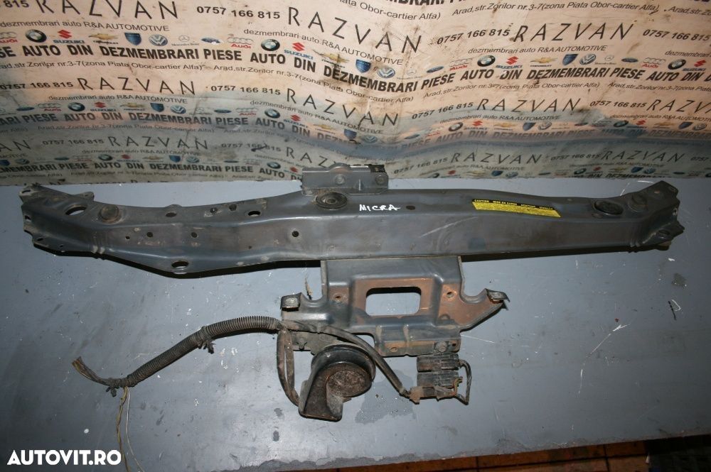 Trager Calandru Fata Traversa Capota Nissan Micra K12 2003-2010 - 2