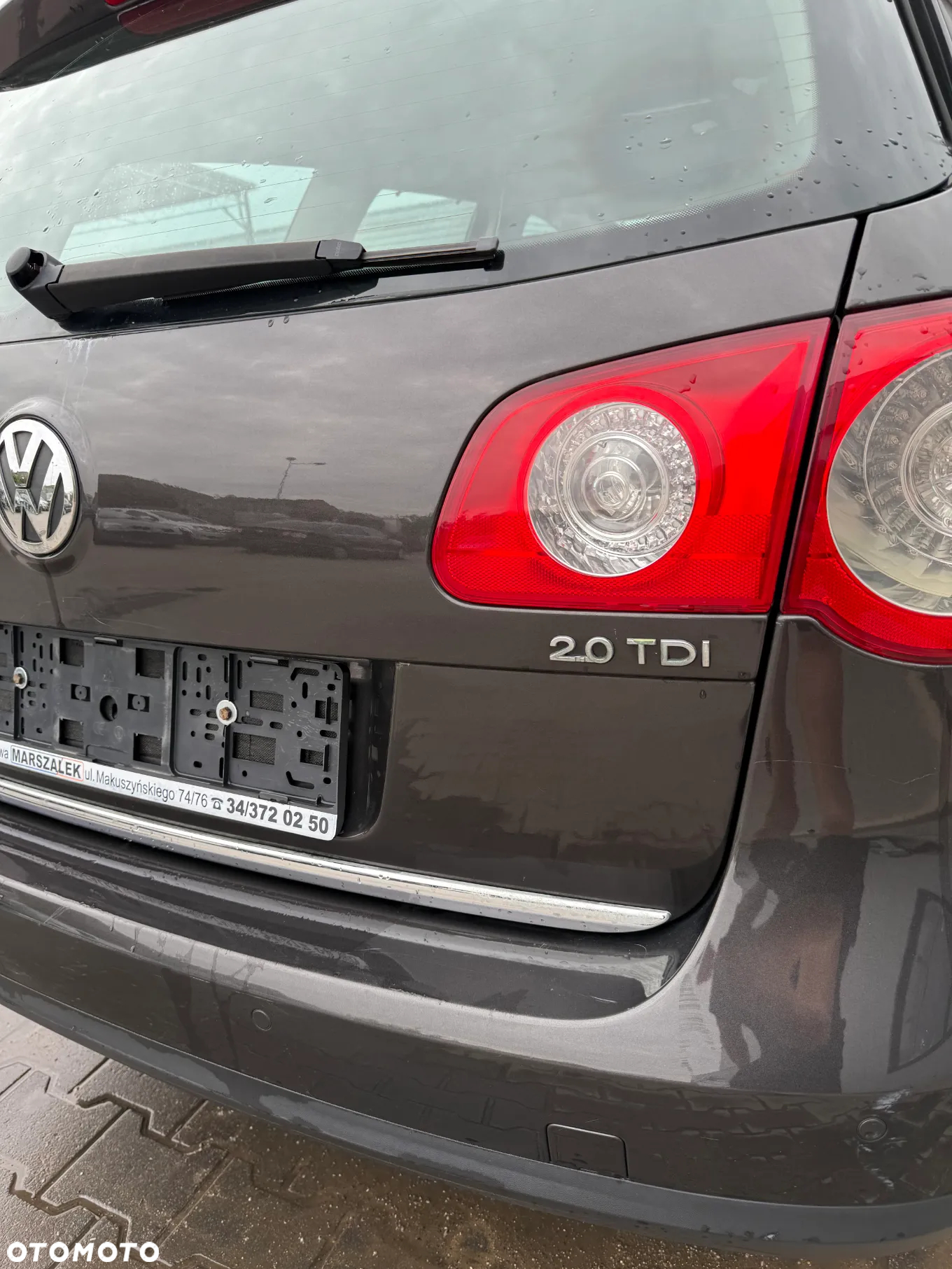 VW PASSAT B6 KOMBI LC8Z KLAPA BAGAŻNIKA KOMPLETNA - 2