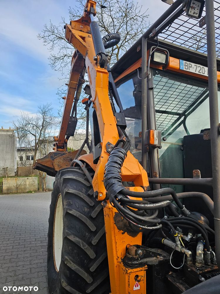 Renault Ergos 456 446 4x4  z kosiarką bijakową+ tuz + przedni wom - 12