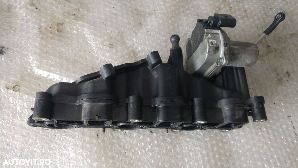 galerie admisie cu clapete si motoras audi a6 4f c6 3.0 tdi  2006 059129712t  059129096d - 2