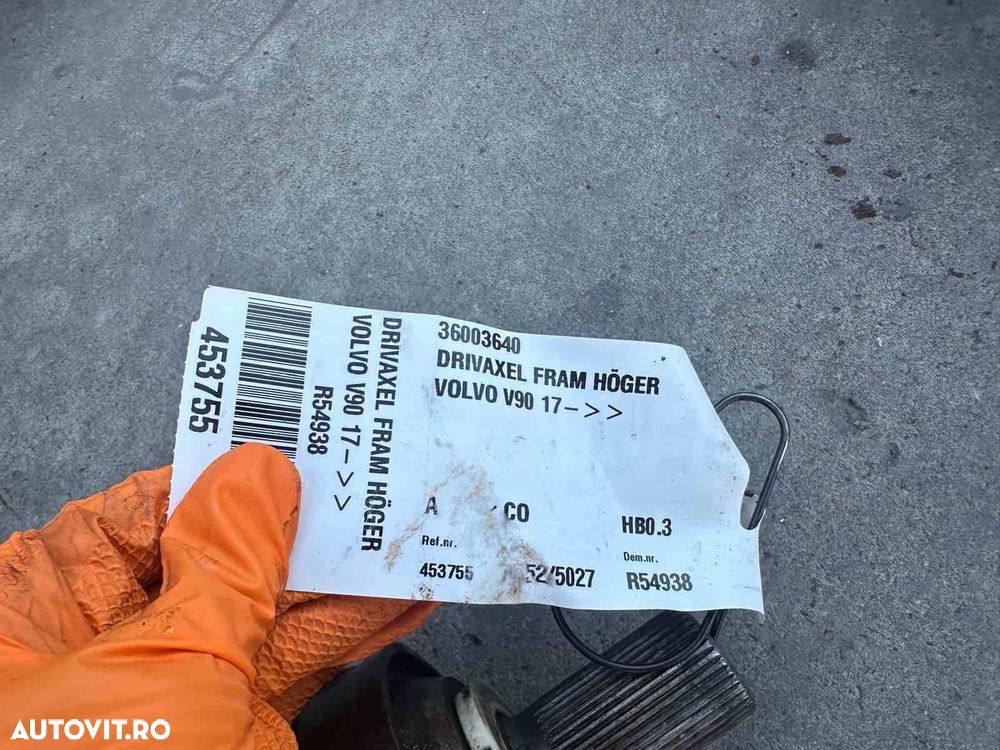 Planetara dreapta fata Volvo XC60 XC90 2015+ 31437621, 36003640 - 5