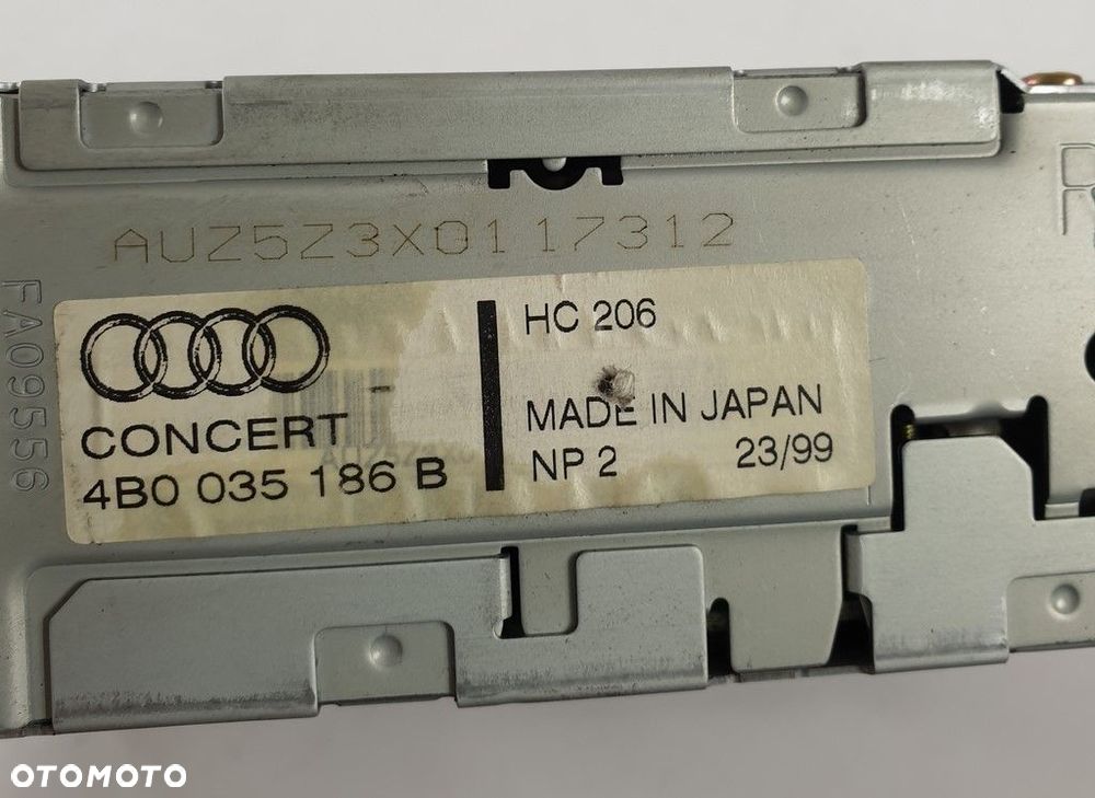 RADIO KASETA AUDI CONCERT HC206 4B0035186B - 3