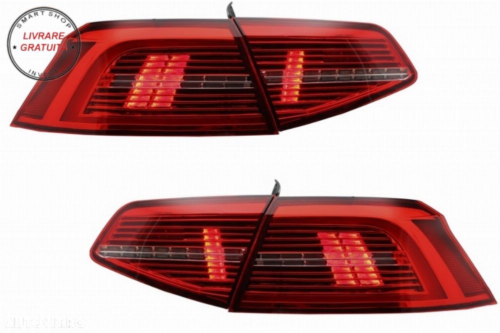 Faruri LED si Stopuri VW Passat B8 3G (2014-2019) Matrix Look R line cu semnal din- livrare gratuita - 17