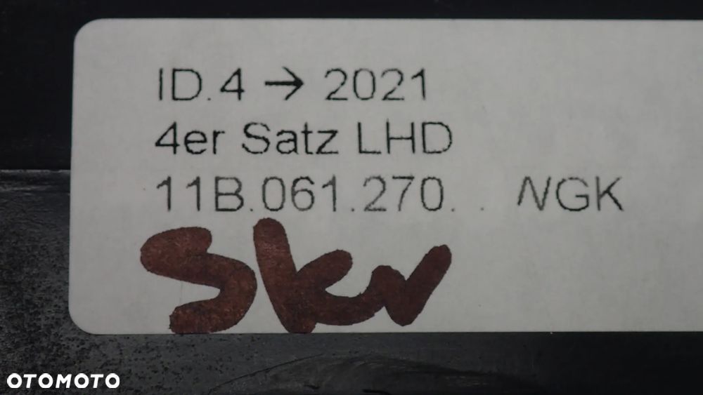 DYWANIKI WELUROWE VW ID 4 2021 ROK 11B061270  WGK - 5
