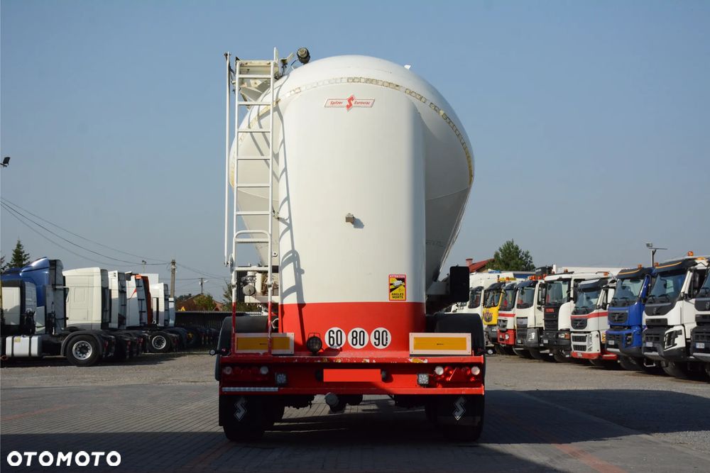 Spitzer SF 39 PI / 2014r / Cementonaczepa / 39000l / 4,660t / Osie SAF / Super stan - 6