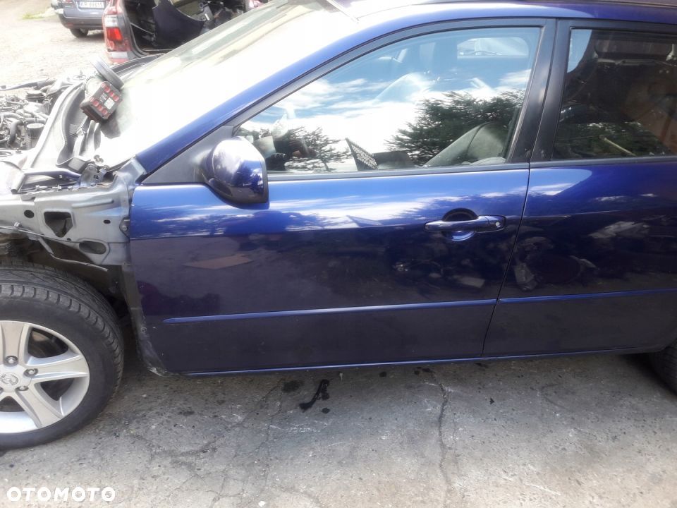 Mazda 6 02-07 Drzwi Lewe przednie przód szyba 25E - 1