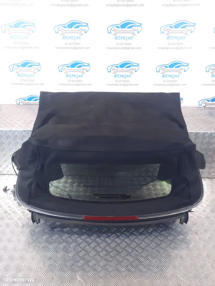 .CAPOTA LONA ELETRICO MINI COOPER D COOPER S MINI ONE R57 LCI CABRIO R57 VIDRO AQUECIDO - 5