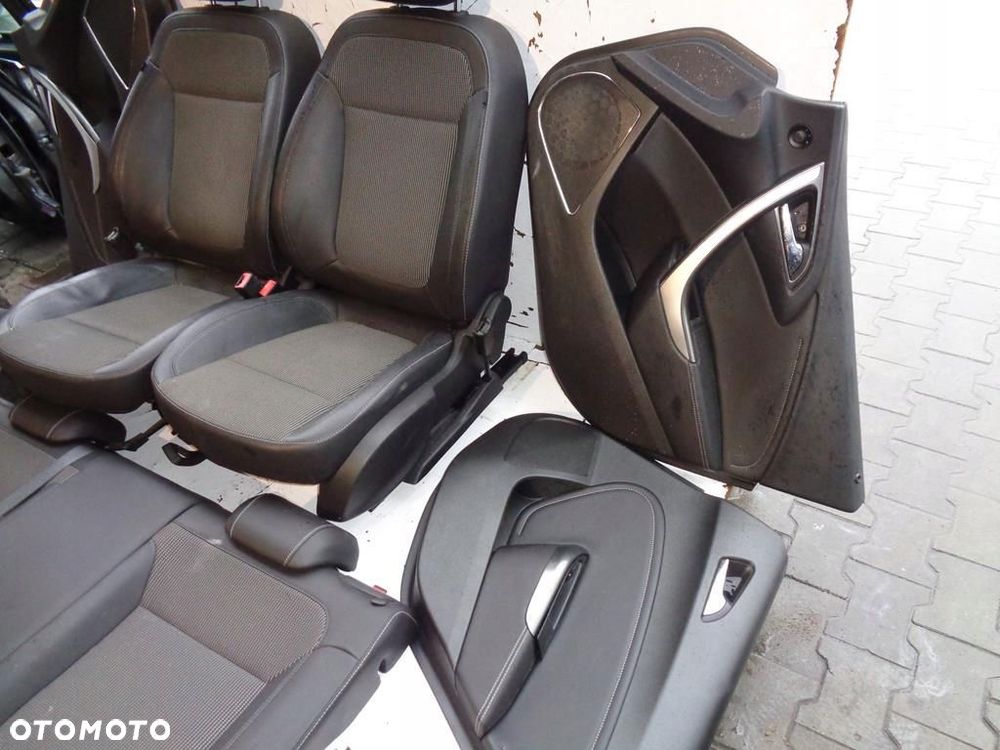 FOTELE SIEDZENIA PÓŁSKÓRA OPEL ASTRA 4 J HB - 5