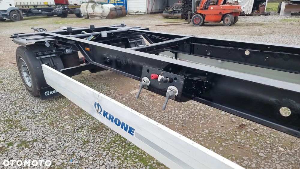 Krone 14.500zł netto PRZYCZEPA KRONE BDF JUMBO OPONY R19.5 OSIE BPW ECO PLUS ST.bdb - 8