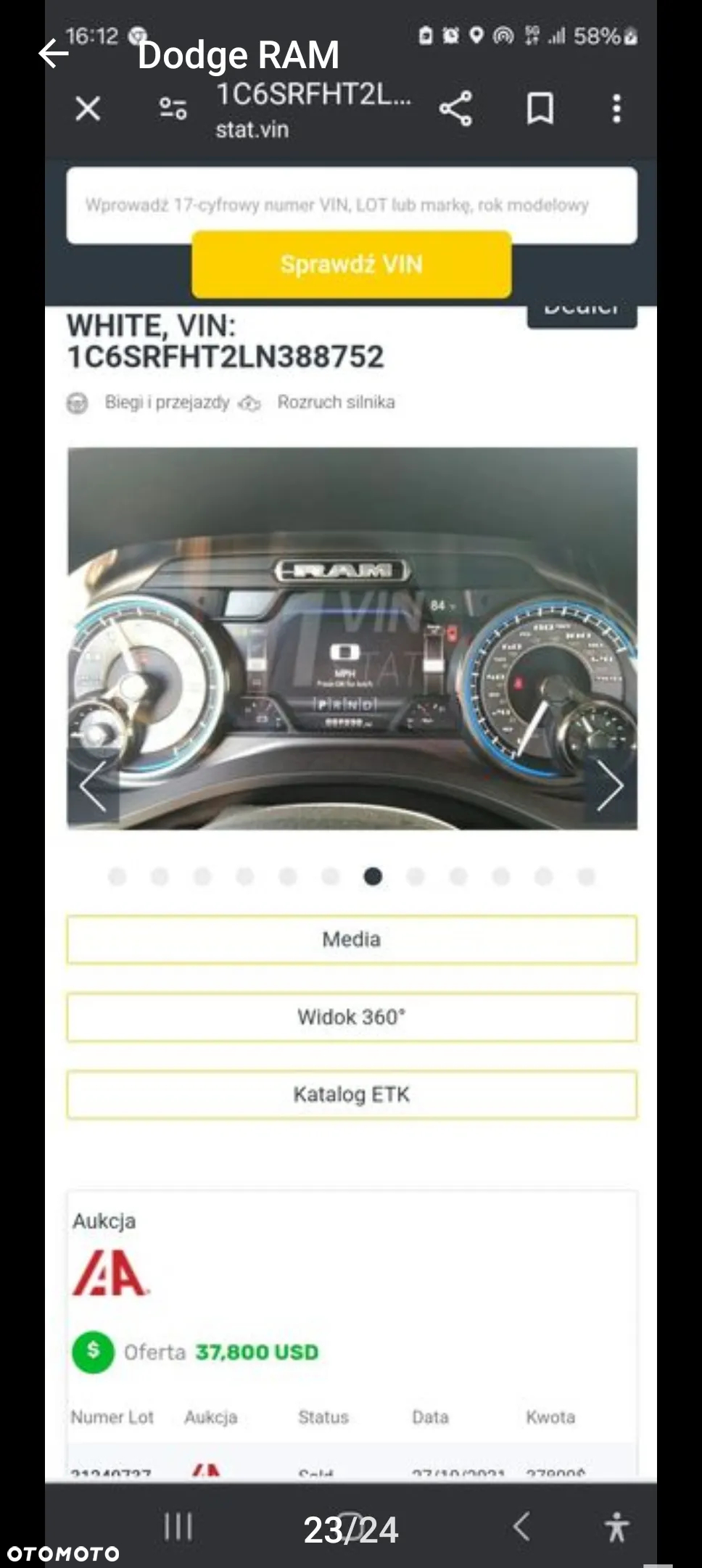 Dodge RAM 1500 5.7 4x4 - 15