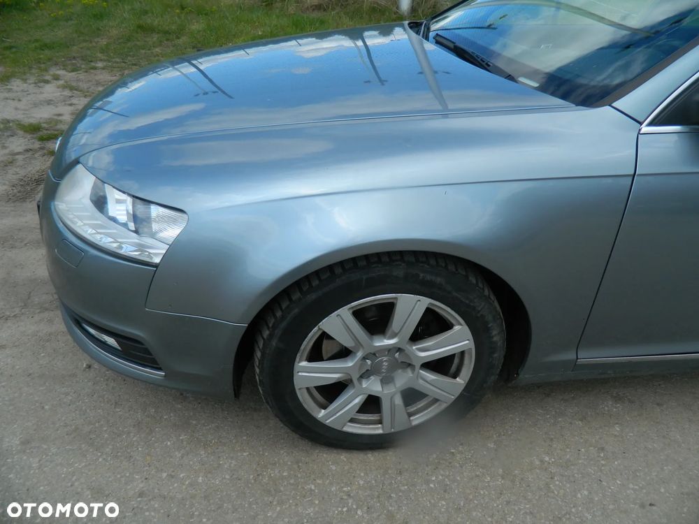 Audi A6 C6 Lift Bi-XenonLY7E Przód kompletny Maska Zderzak Pas Przedni Błotnik - 4