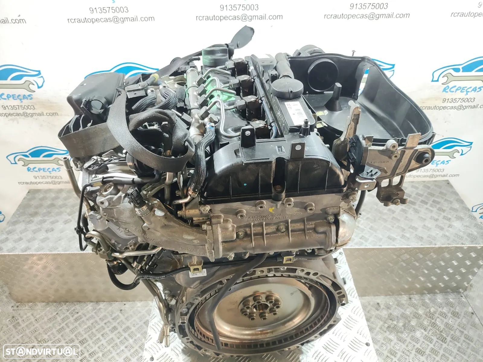 Motor Completo Mercedes Benz Class C W204 2.1 CDI 16v 170cv 651911 651.911 651 911 - 8