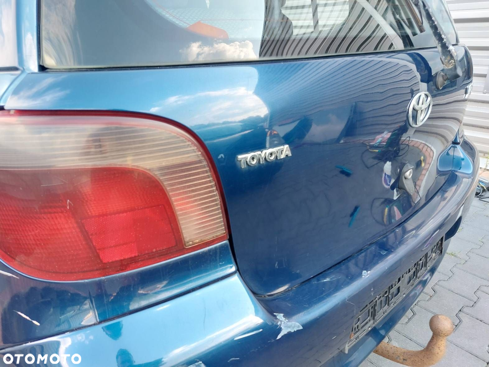 KLAPA BAGAŻNIKA TOYOTA YARIS I 8P4 99-03r HB 5D - 4
