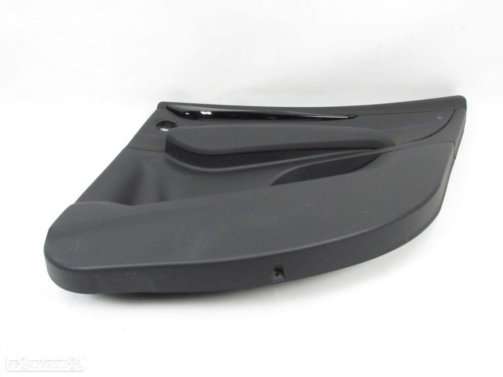 Forra da porta Em Pele Com Costura Azul Direito/Trás Seminovo/ Original BMW 2 Gr... - 3