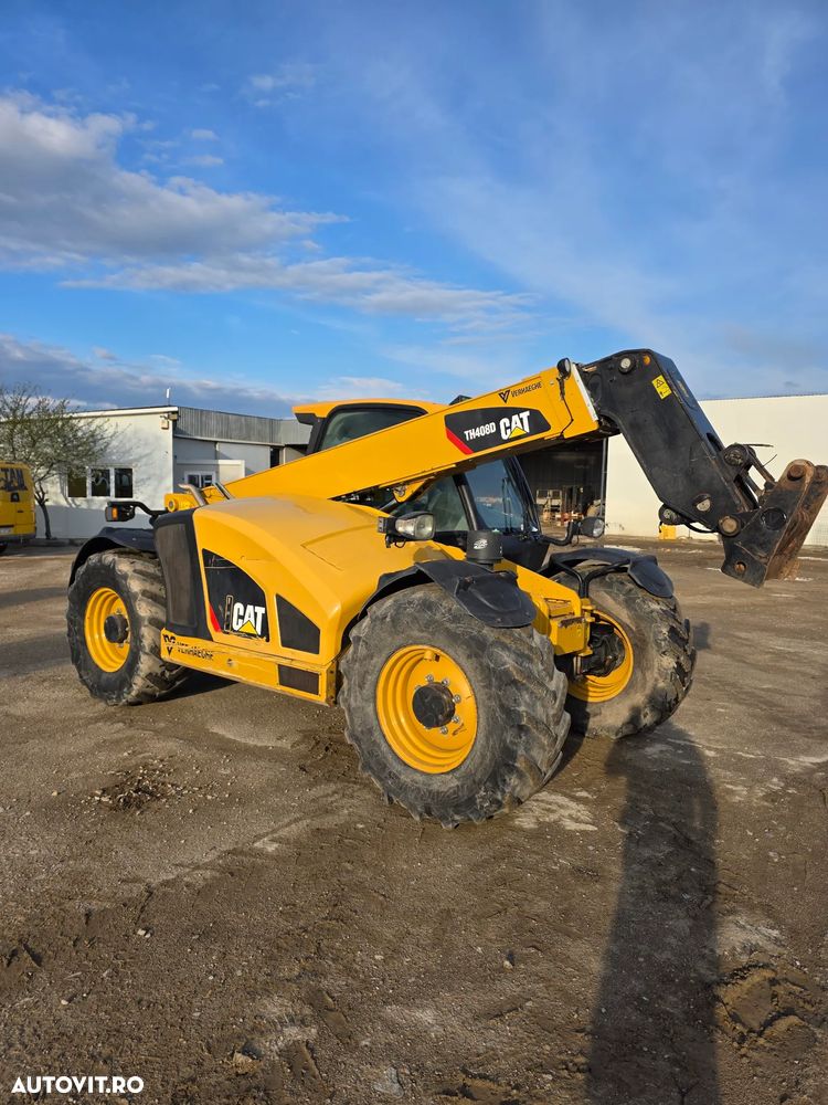 Caterpillar Cat TH408D incarcator telescopic manitou merlo jcb dieci - 1