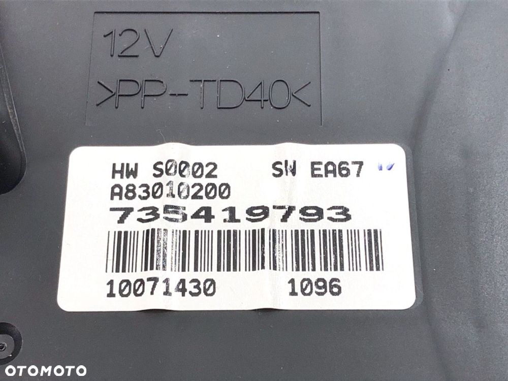 PANEL STEROWANIA NAWIEWU - 99.00 PLN - FIAT GRANDE PUNTO (199_) 2005 - 2022 1.2 48 kW [65 KM] - 5
