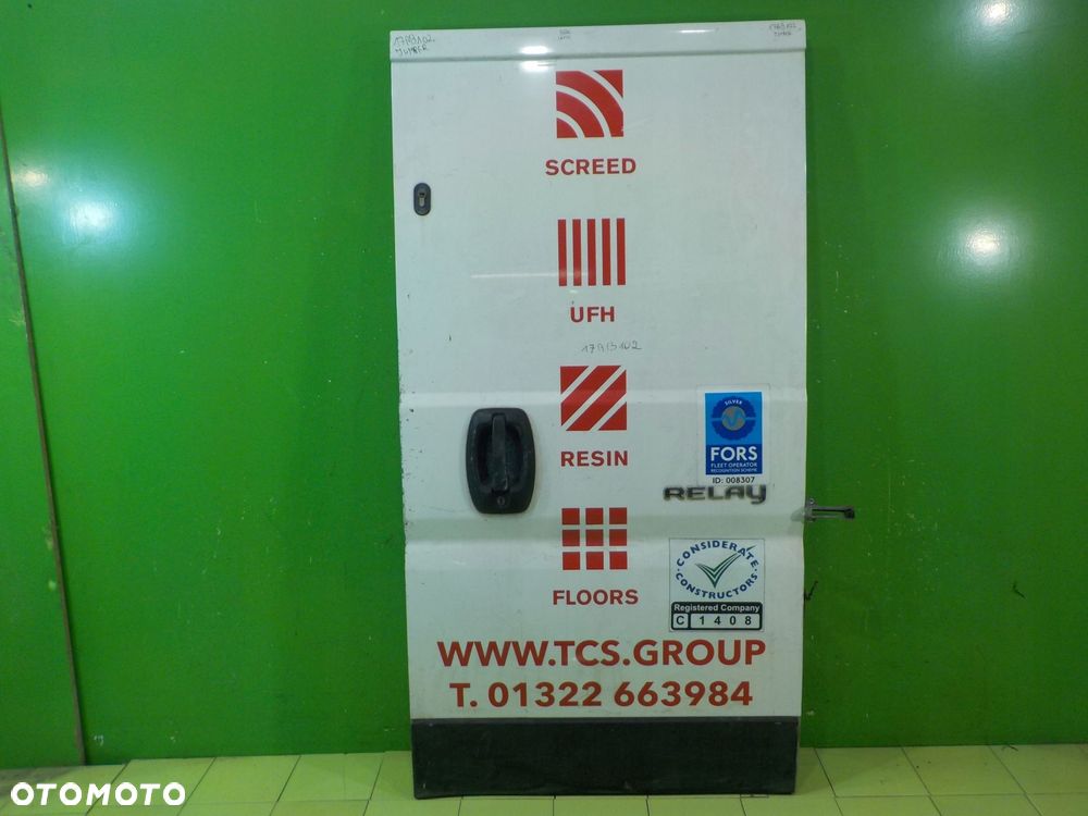 CITROEN JUMPER BOXER DUCATO II LIFT 19r L1H1 drzwi prawe tyl kompletne - 7