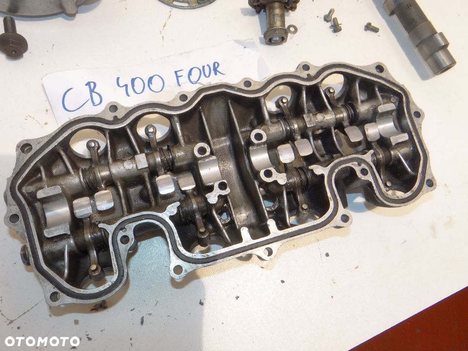 Honda CB 400 500 K Four przekaźnik impulsator alternator rozrusznik wałek rozrządu głowica dźwigienk - 17