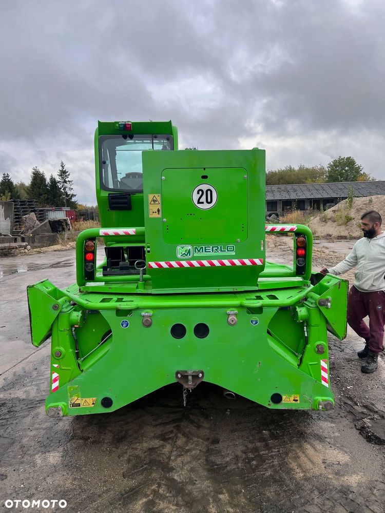 Merlo ROTO 40.18S 3500MTH CERTYFIKAT CE ZESTAW KOSZ WIDŁY PILOT DŹWIG - 26