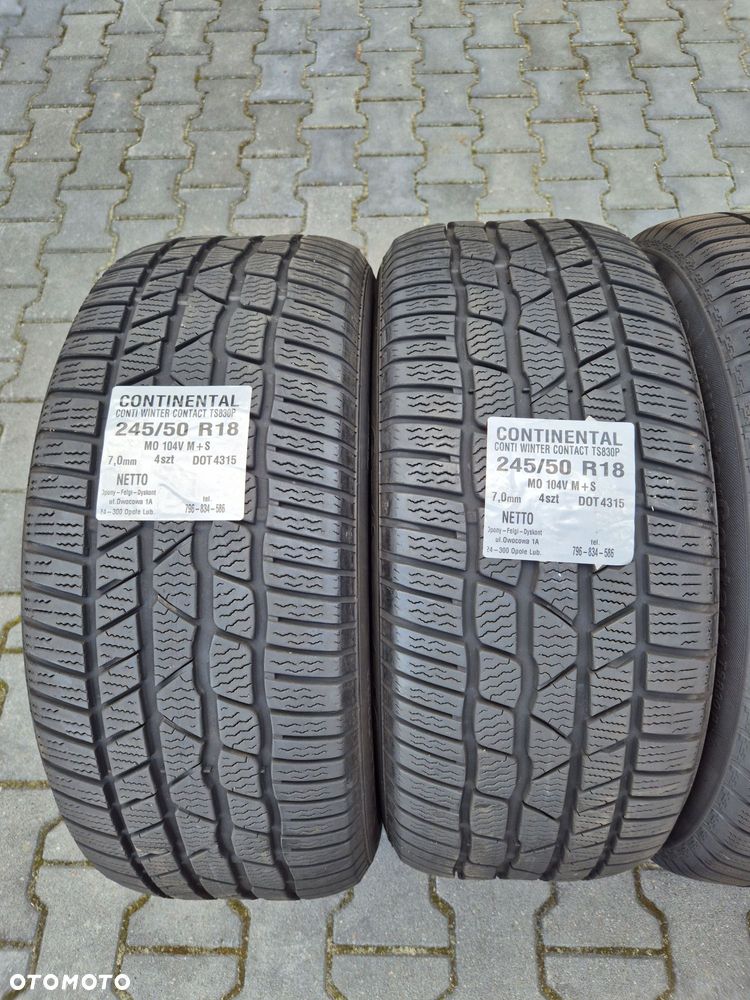 Opony Continental 245 50 R18 - 2