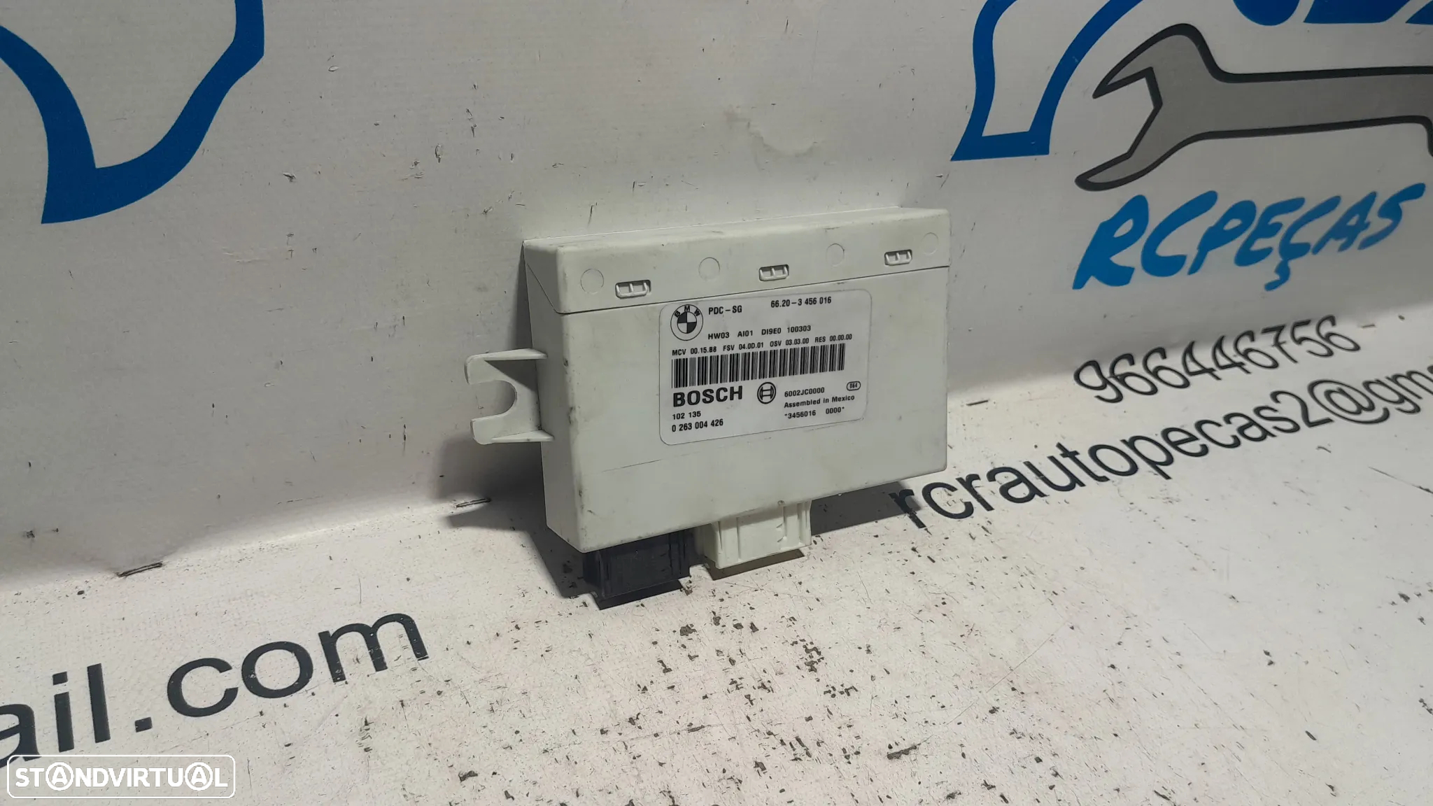 .Modulo BOSCH Unidade de Controlo Assistência de Estacionamento PDC BMW Mini 3456016 - 2