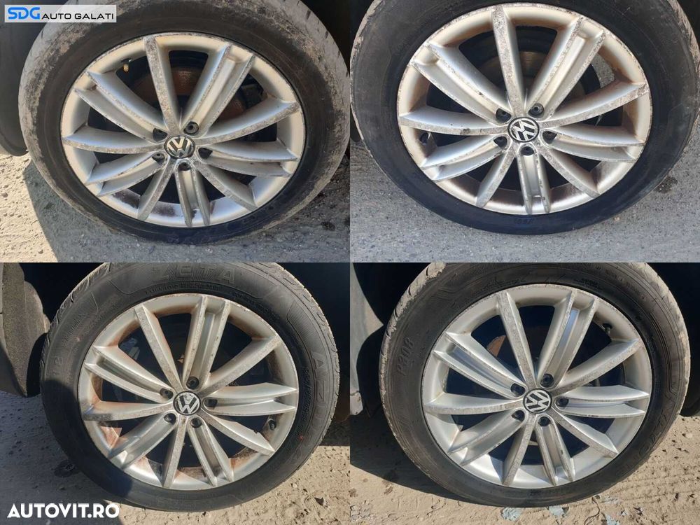 Set 4 Jante Roti Aliaj 235 50 18 R18 5x112 Audi A4 B6 2001 - 2005 - 1