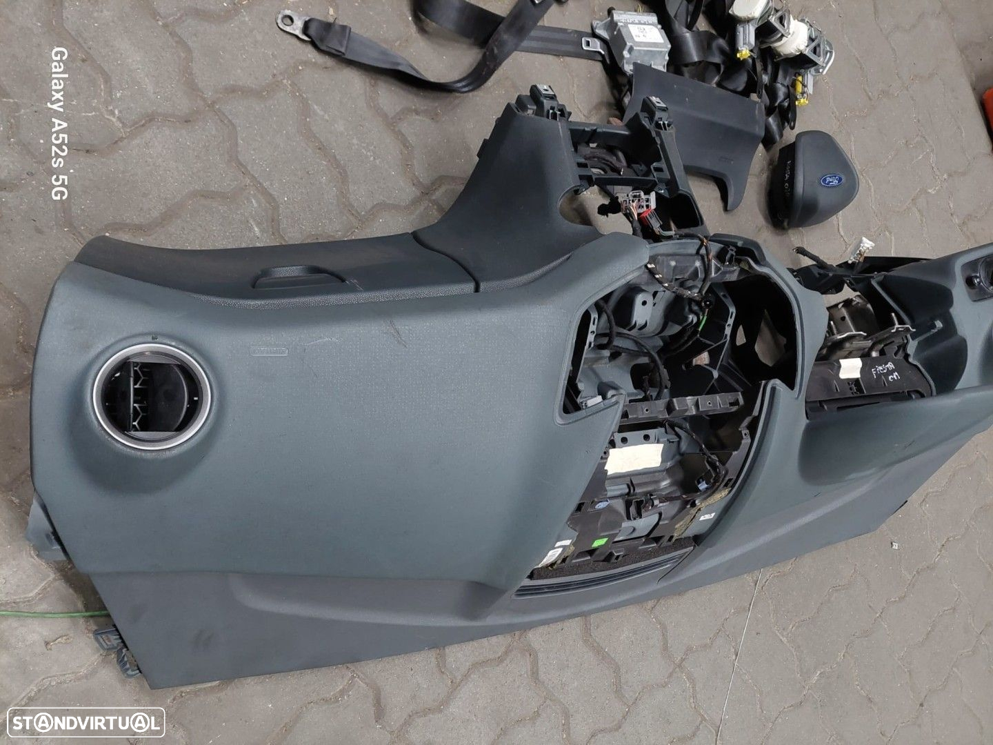Conjunto airbags, pré-tensores e tablier para Ford Fiesta MK7 - 3