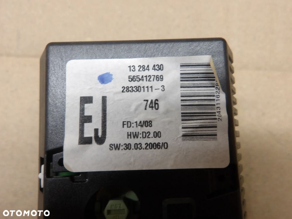 OPEL CORSA D 3D 06-10 WYŚWIETLACZ 13284430 - 4