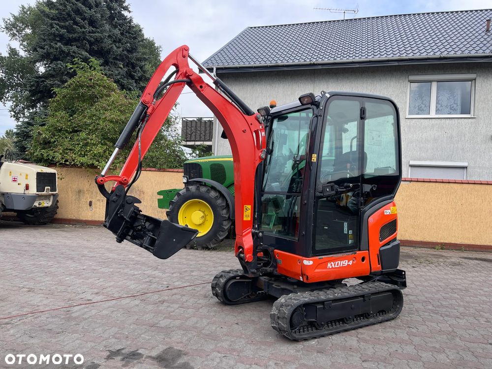 Kubota Minikoparka Kubota KX019-4 Idealny stan z Niemiec 2 łyżki 2017 ROK BRUTTO Piękna - 1