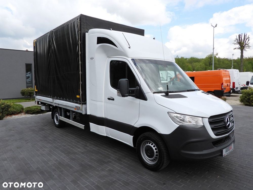 Mercedes-Benz SPRINTER 316 PLANDEKA WINDA 8 PALET WEBASTO TEMPOMAT KLIMATYZACJA  160KM - 5