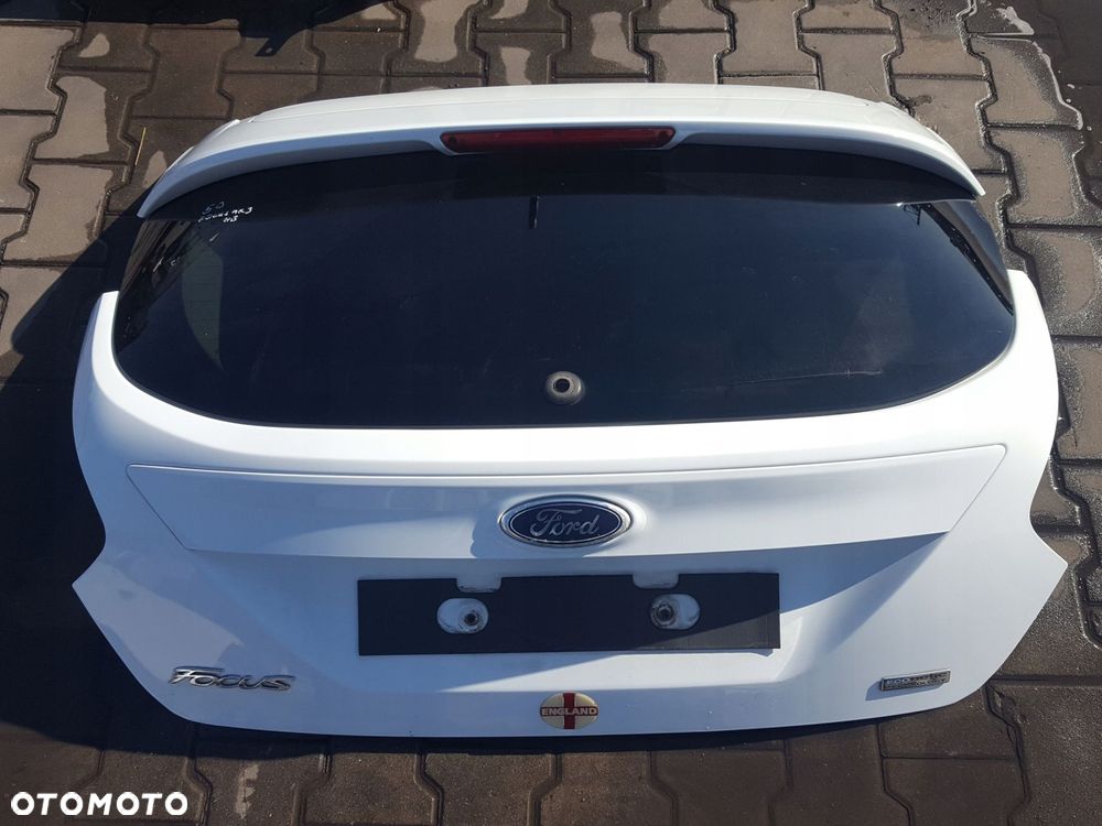 FORD FOCUS MK3 III 11-14 HB KLAPA BAGAŻNIKA TYŁ 5B - 1