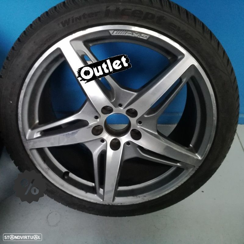 R149417D1 4 JANTES ORIGINAIS AMG COM PNEUS - 5