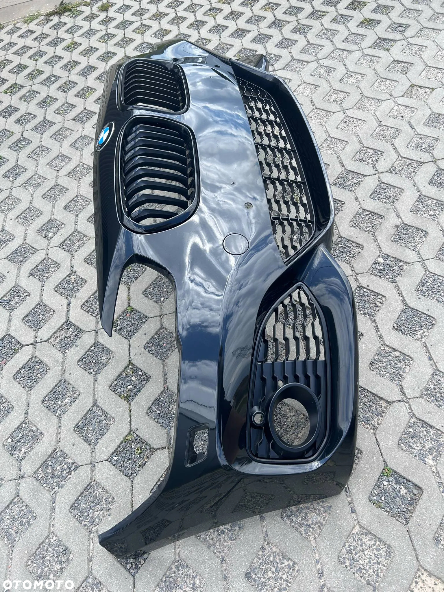 BMW 1 F20 LCi M-Pakiet Zderzak Przód Przedni Kompletny 475 4xPDC Pod Spryskiwacze - 11