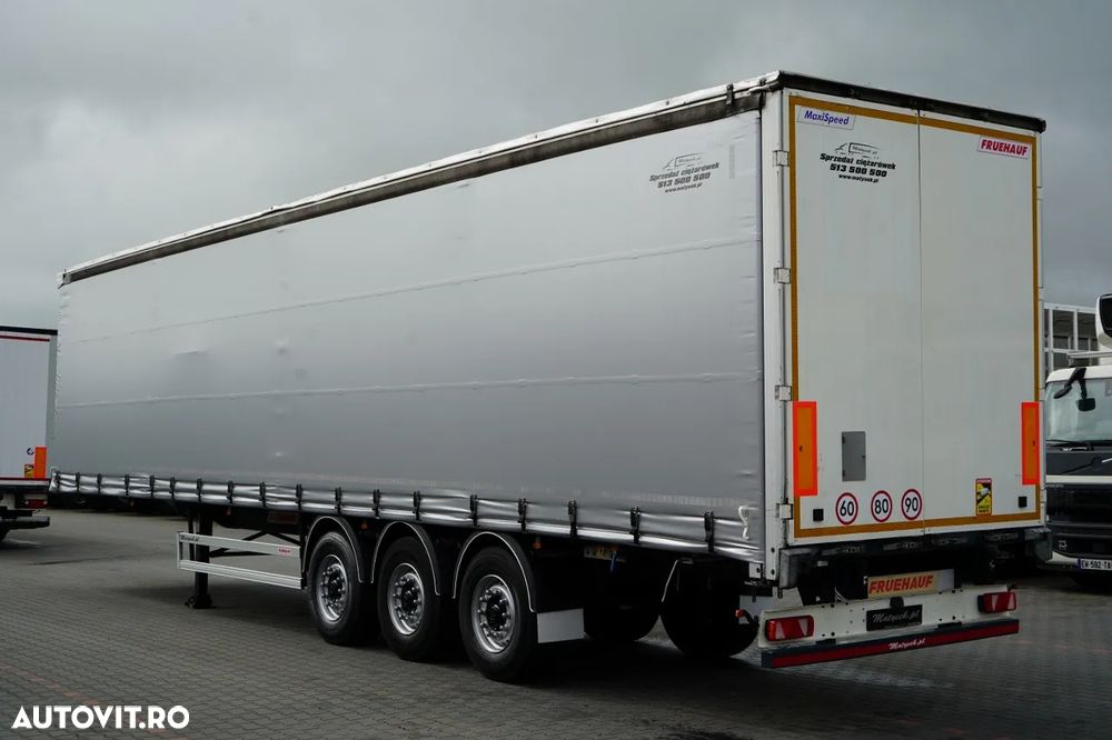 Fruehauf / CORTINĂ / STANDARD / LIFT 2.000 kg / BALCĂ PODEA PUTERNICĂ / AXE SAF - 5