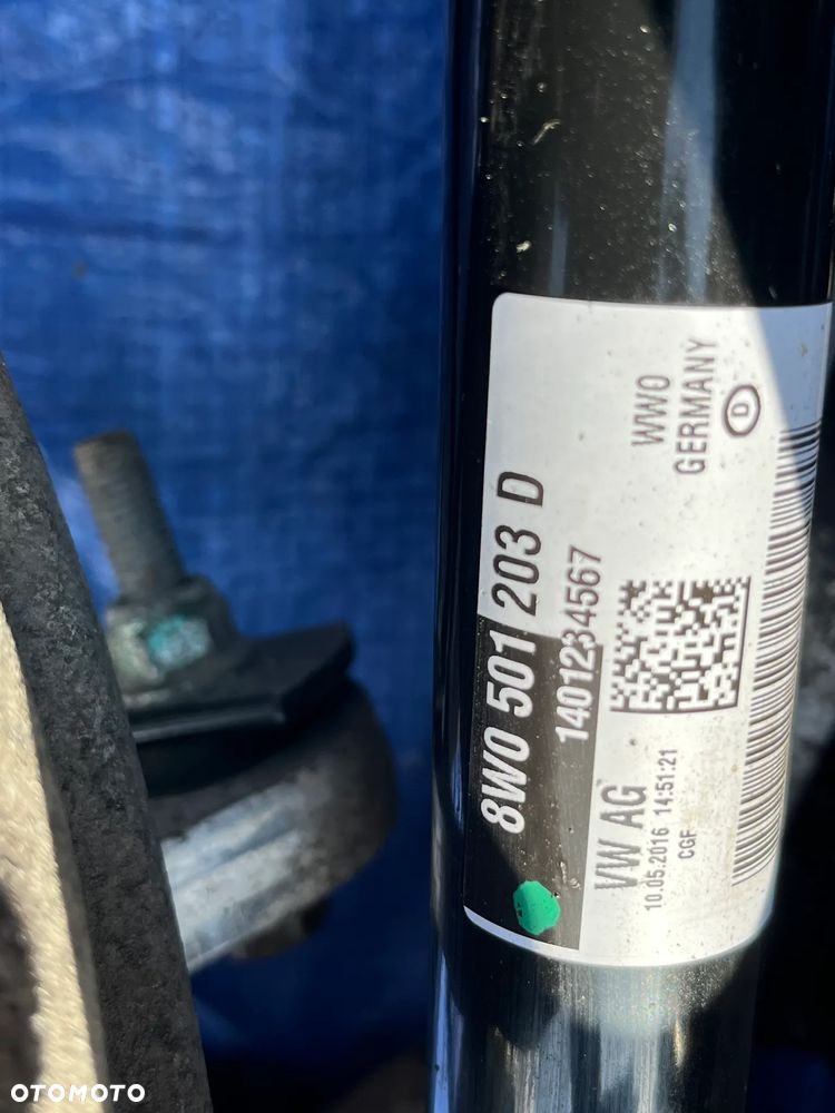 BELKA TYŁ WÓZEK SANKI AUDI A4 B9 QUATTRO 4X4  ZAWIESZENIE 8W0505235 AB DYFER MOST ODB500043 G - 6