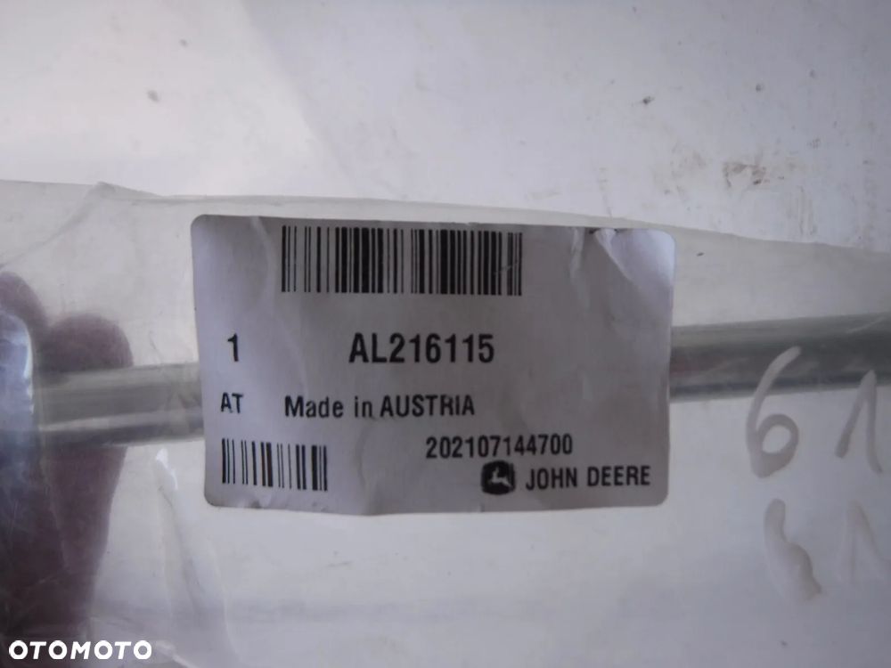 6145R, 6155R, 6155RH, 6175R, 6195R john deere przewód rurka układu kierowniczego wspomagania hydrauliki - 2