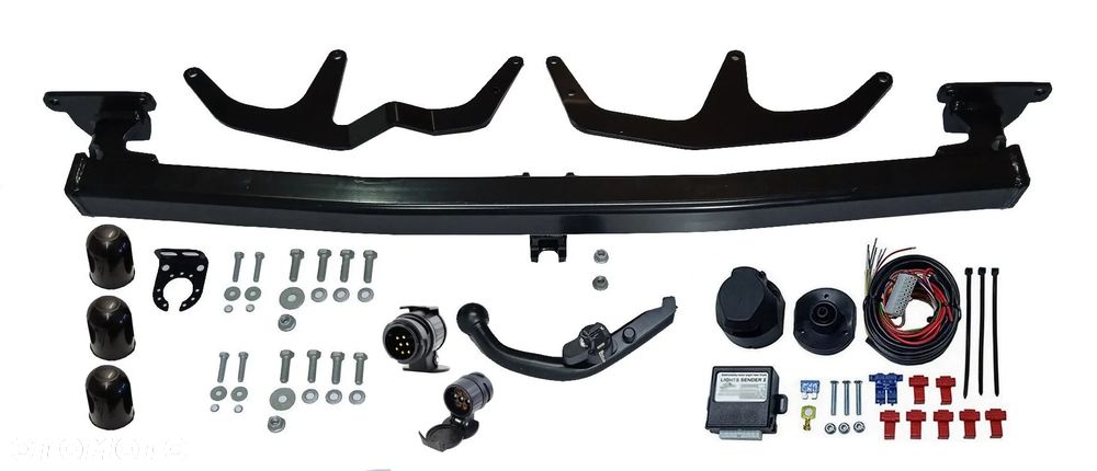 RENAULT KANGOO3 od2021 HAK HOLOWNICZY Z KULĄ WYPINANĄ UKOŚNIE ZABEZPIECZONĄ KLUCZYKIEM+STAŁY PLUS - 2