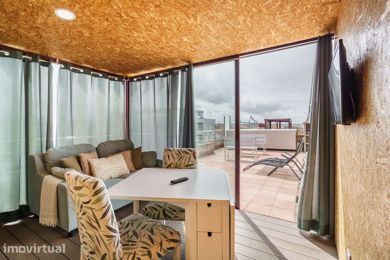 Apartamento T2 com Terraço e Garagem em Vila do Conde - Grande imagem: 4/24