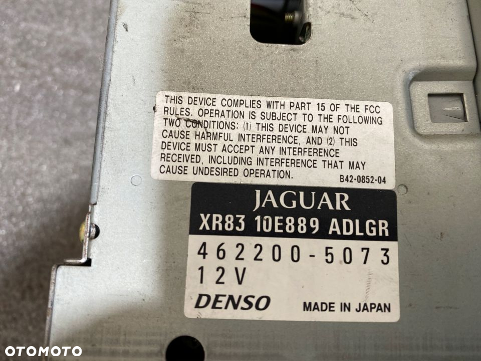 NAWIGACJA JAGUAR WYŚWIETLACZ 462200-5073 - 3