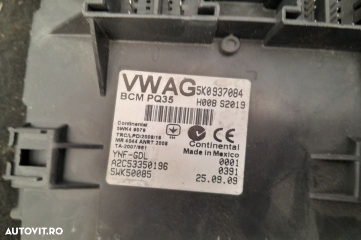 Calculator confort 5K0937084 5K0937084 Volkswagen VW Golf 6 [2008 - 2 - 3