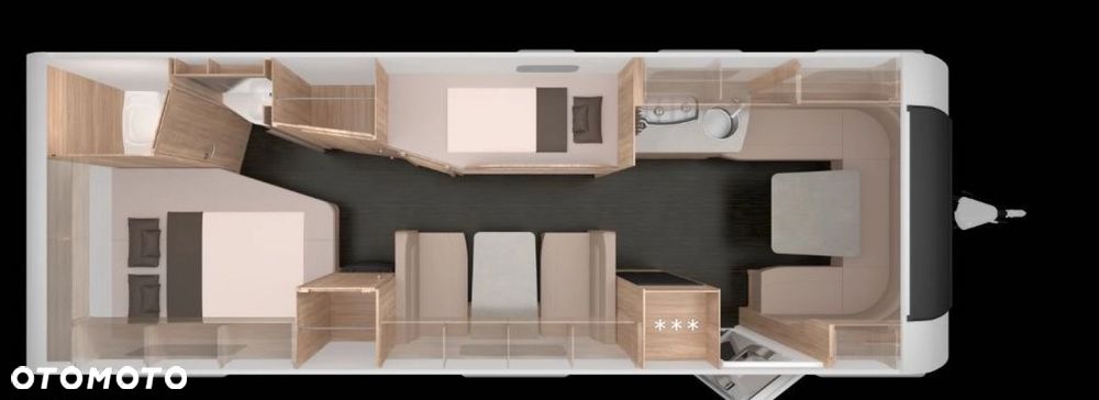 KNAUS 750 UDF. MOVER!!  KLIMA !! MARKIZA 6m x 3m - 11