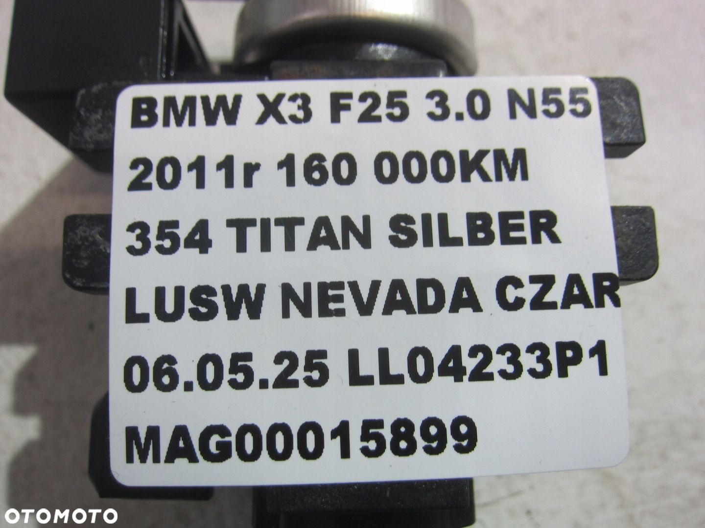 BMW F10 F25 N55 306KM ZAWÓR TURBINY PRZETWORNIK 7584628 11747626351 - 9