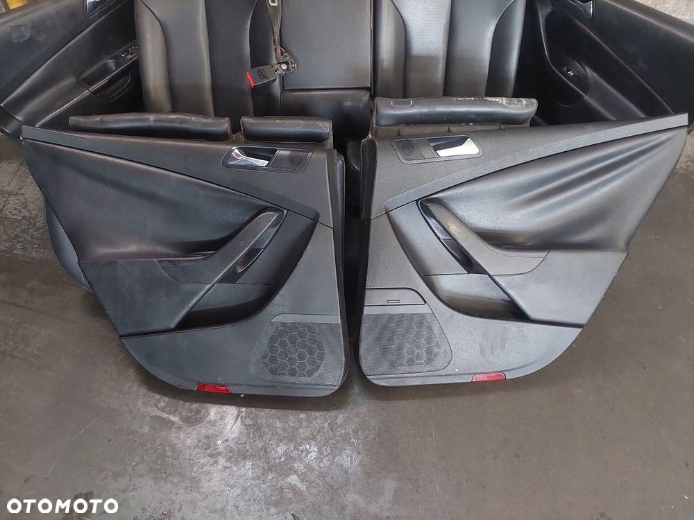 FOTELE KOMPLET LEWY PRAWY KANAPA + BOCZKI + TUNEL VW PASSAT B6 KOMBI - 5