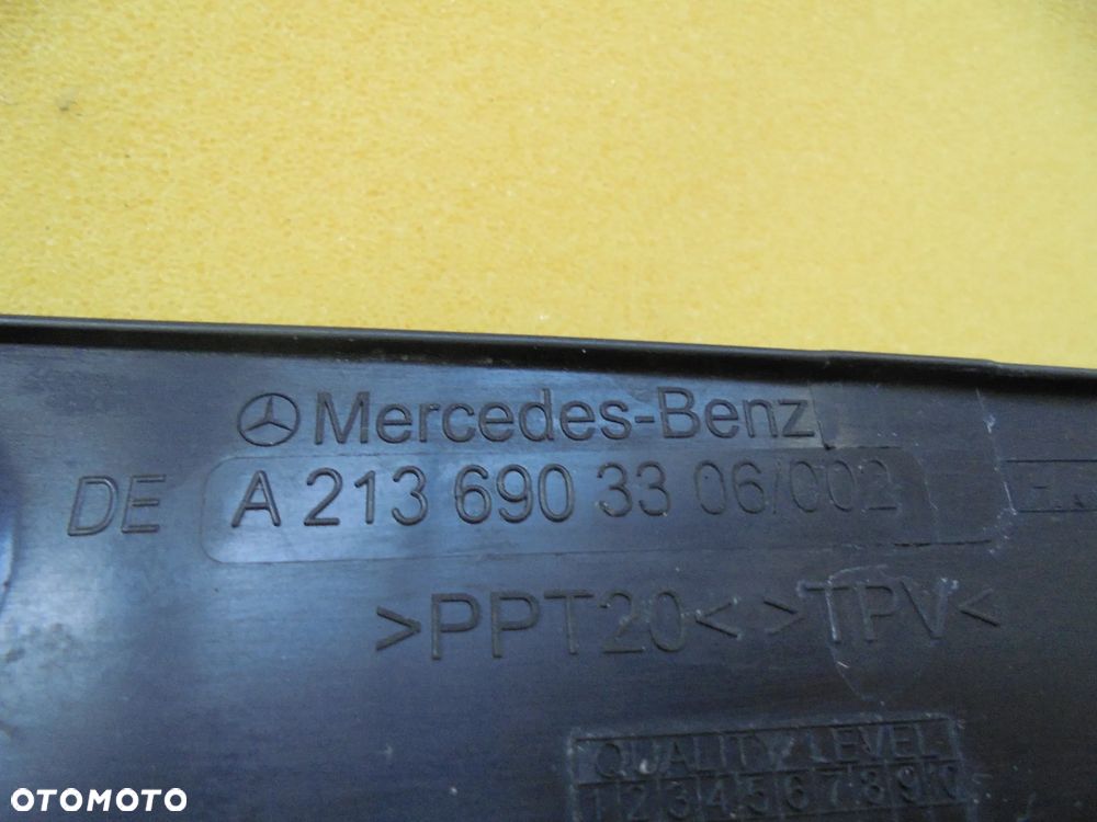 MERCEDES E KLASA W213 SEDAN OSLONA BLOTNIKA TYLNEGO - 3